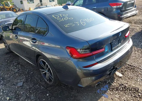 2021 BMW 330I xDrive из США, поврежденный, VIN 3MW5R7J01M8B78737